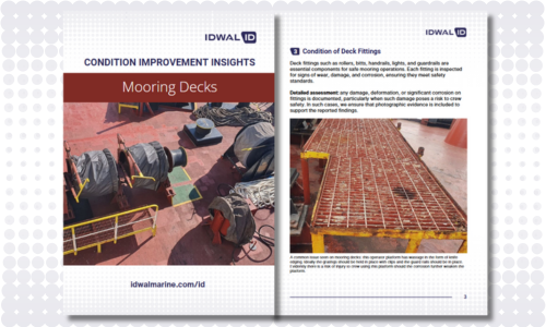Idwal's condition improvement insights whitepaper on mooring decks