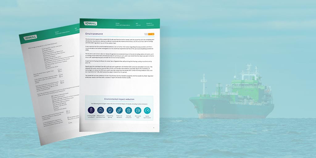 Vessel-level ESG Report introduced
